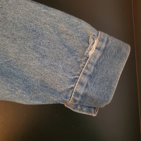 Expressions Button Up Jean Jacket - Picture 14 of 15